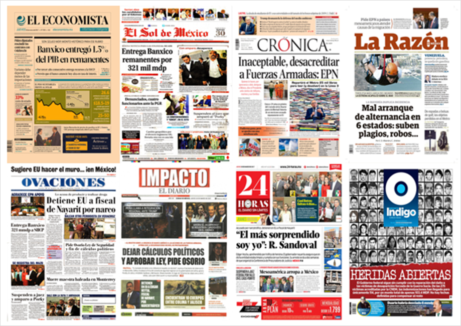 El fiscal de Nayarit y el juez del caso de Los Porkys en las primeras planas - 2-4