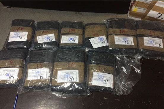 PGR detiene a dos sujetos con 101 kilogramos de cocaína