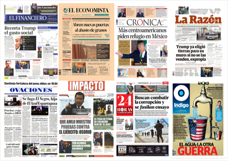 Peña Nieto y César Duarte en las primeras planas - 2