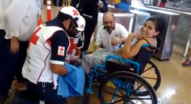 Nace bebé en la Línea 1 del Metro de Monterrey