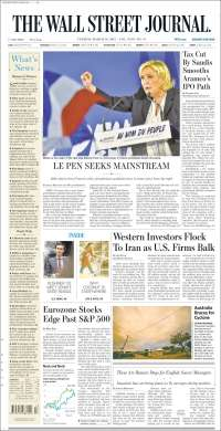 El turismo y Josefina Vázquez Mota en las portadas del martes - 3-1