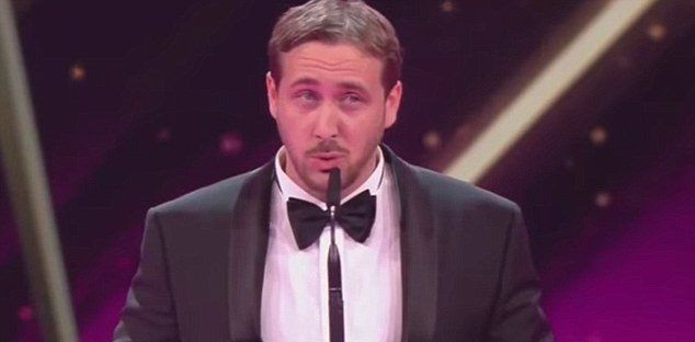 Video: impostor se hace pasar por Ryan Gosling para recibir premio