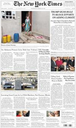 Peña Nieto y César Duarte en las primeras planas - 4-2