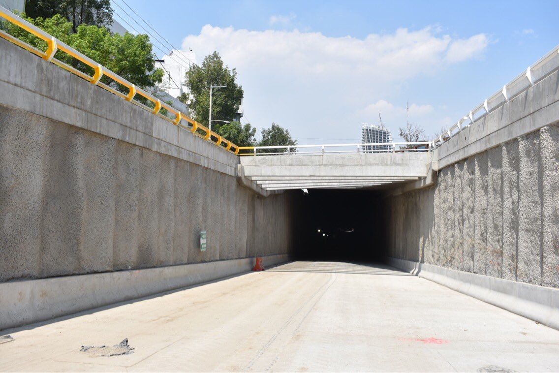 Desnivel Mixcoac-Insurgentes tiene avance del 75 por ciento: Secretaría de Obras y Servicios