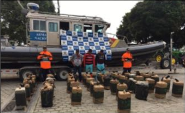 Detienen en Colombia a banda ligada con cárteles de Sinaloa y Jalisco