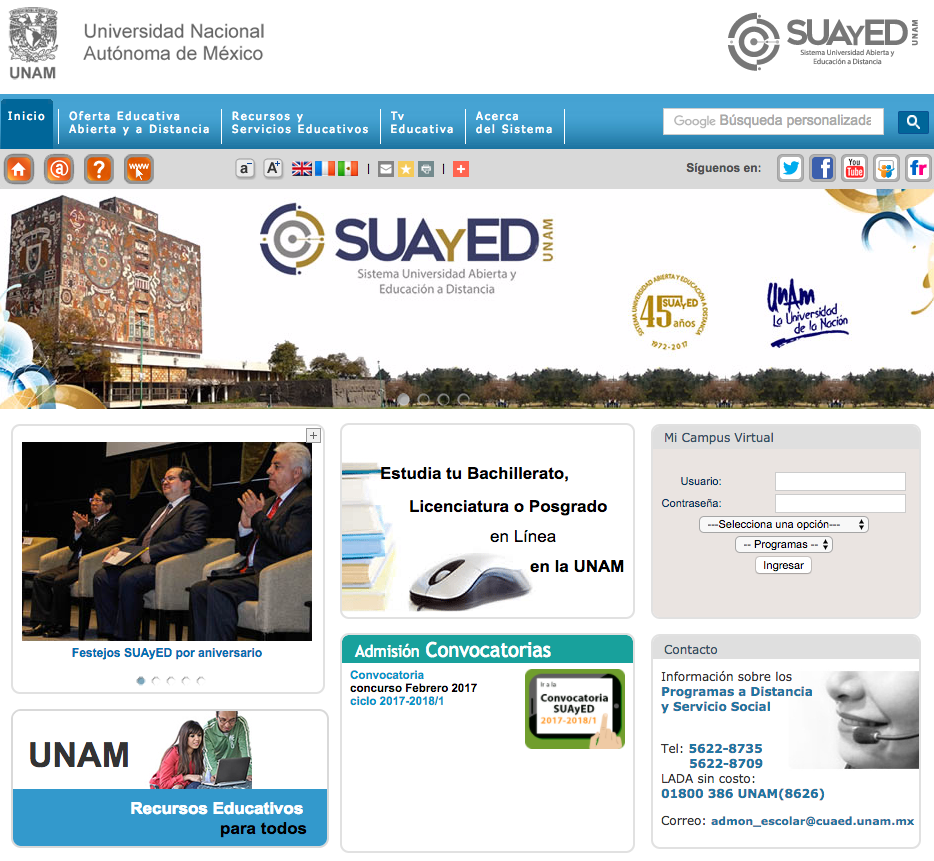 Sistema de universidad abierta de la UNAM atiende a 30 mil alumnos - Captura-de-pantalla-2017-03-04-a-las-7.54.41