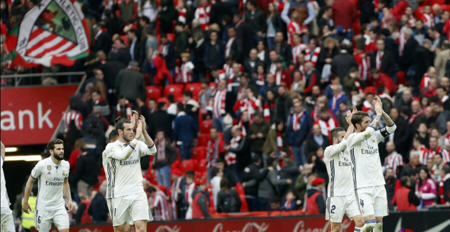 Real Madrid vence al Athletic de Bilbao y sigue de líder
