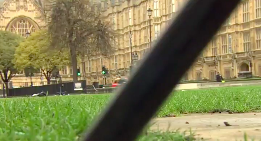 El momento del ataque terrorista en Londres