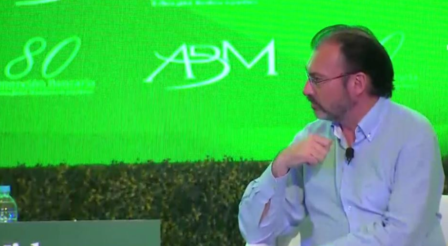 México no tendrá miedo en renegociación del TLC: Videgaray