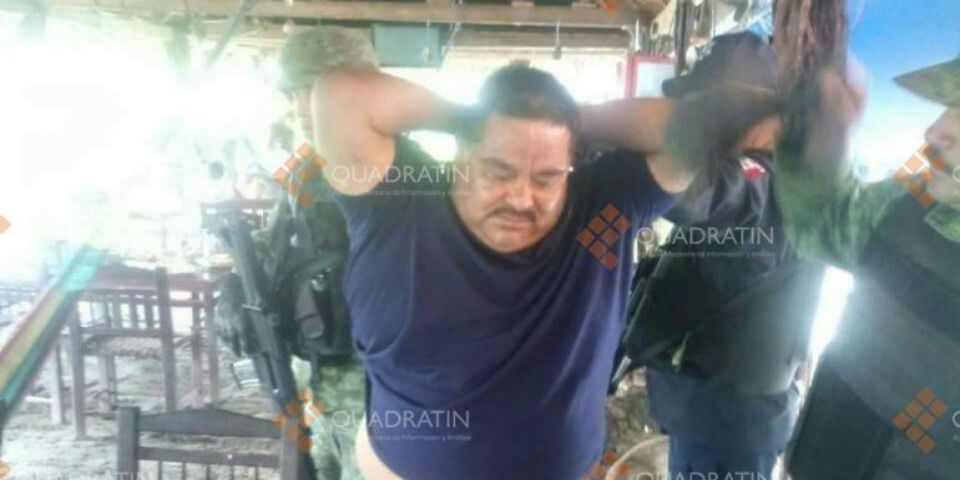 Detienen a Gilberto Gómez Romero, alias “El Chanda”