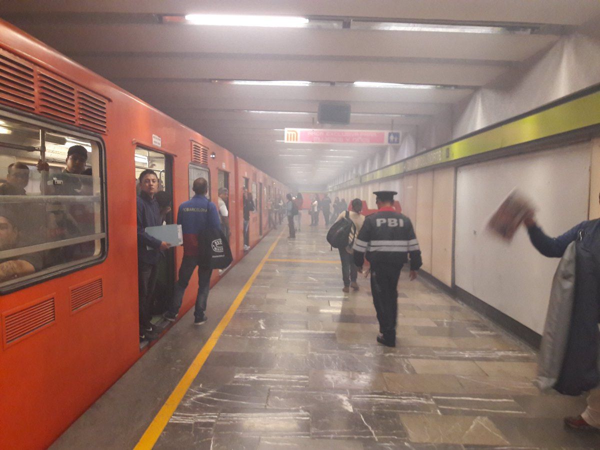 Nuevamente fallas en la Línea 3 del Metro
