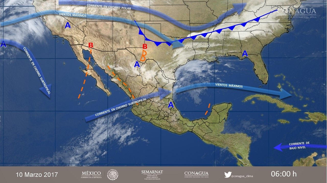 Se espera caída de granizo en gran parte de México - MARZO-1003