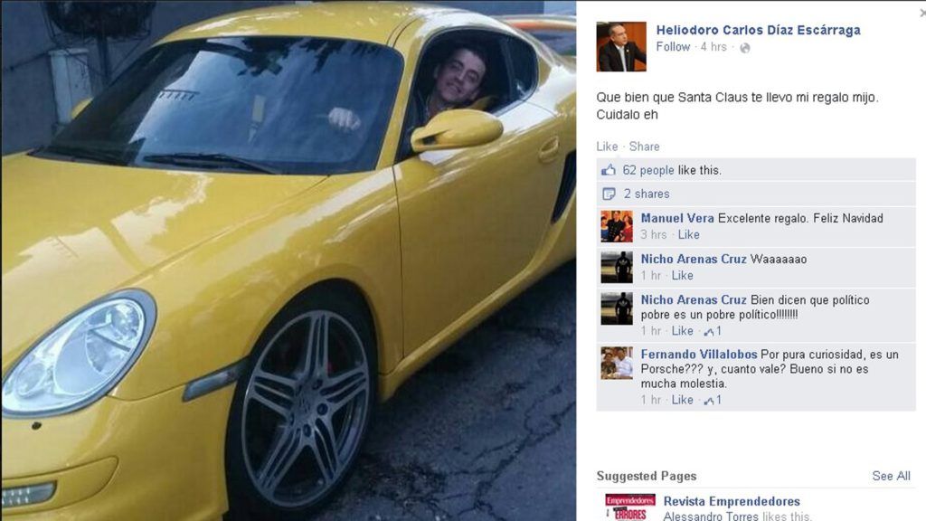 Hijo de priista en presunto estado de ebriedad atropella a pareja en Oaxaca - Porsche-1024x576