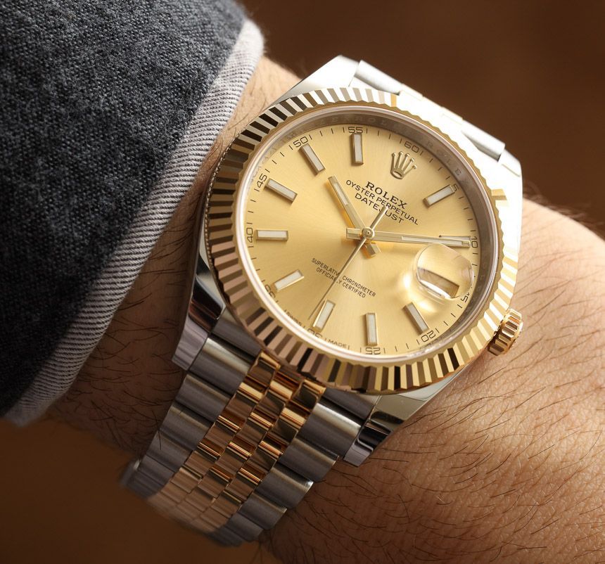 Las empresas con mejor reputación en el mundo - Rolex-Datejust-41-rolesor-watch-7