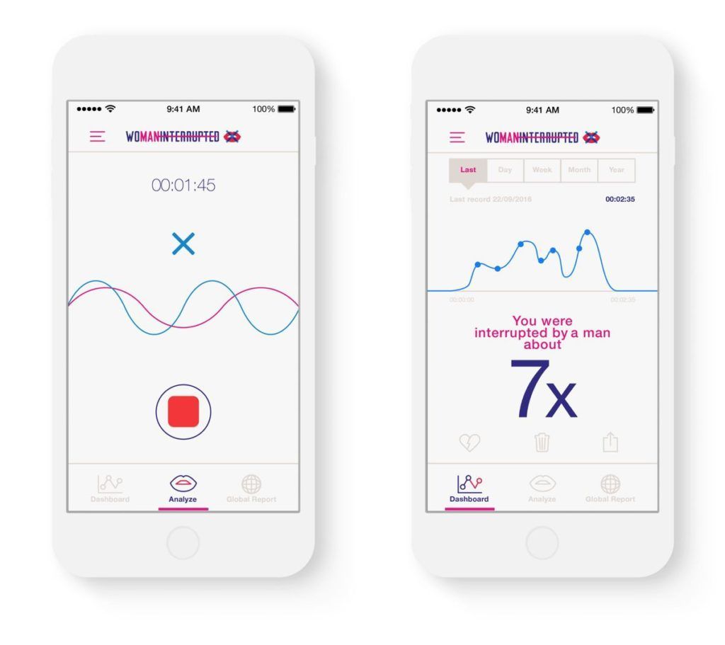 La app que registra las veces que los hombres interrumpen a las mujeres - Woman-Interrupted-1-1024x911