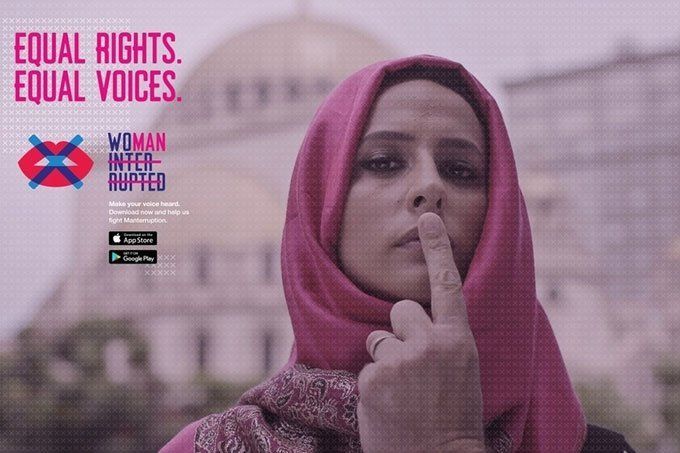 La app que registra las veces que los hombres interrumpen a las mujeres - Woman-Interrupted