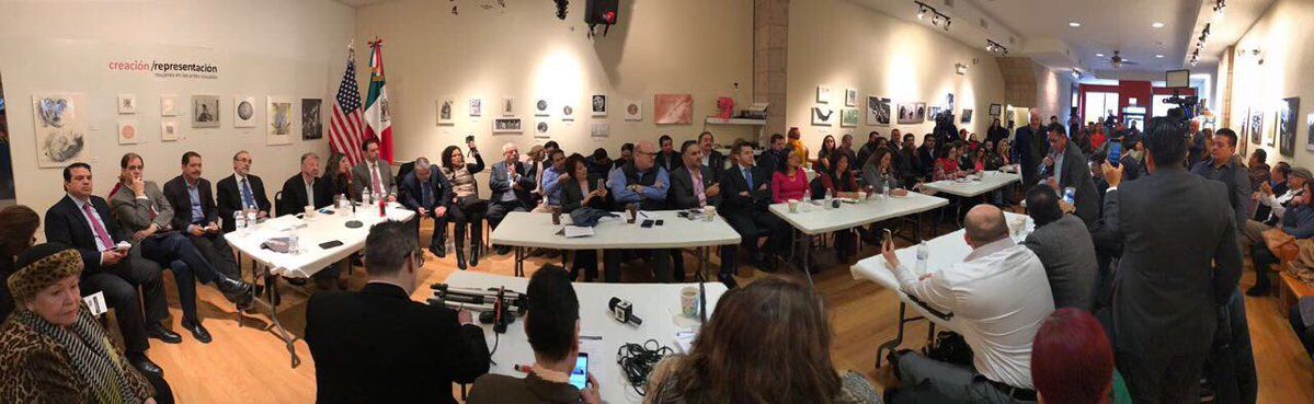 Se reúne sociedad civil con legisladores de Arizona y México - agenda-migrante-chicago1