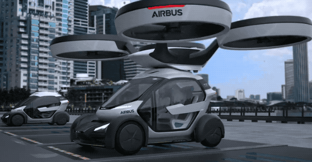 Airbus presenta el prototipo de su vehículo volador