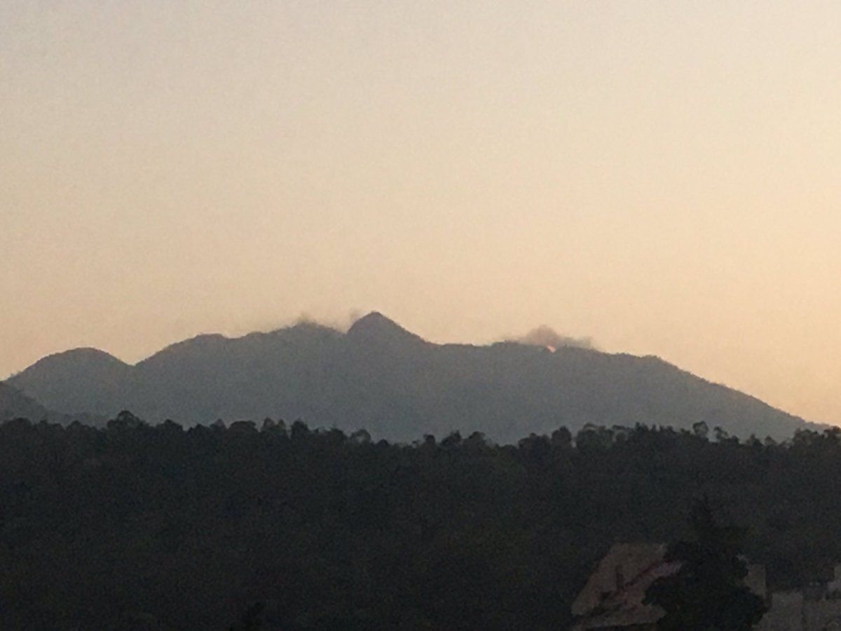 Incendio en el Ajusco