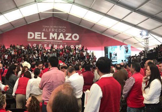 Alfredo del Mazo toma protesta como candidato a gobernador - alfredo-del-mazo