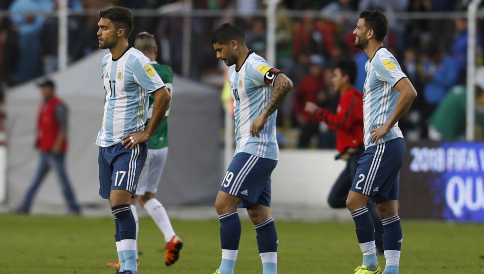 Argentina sin Messi cae en Bolivia - argentina-bolivia-3