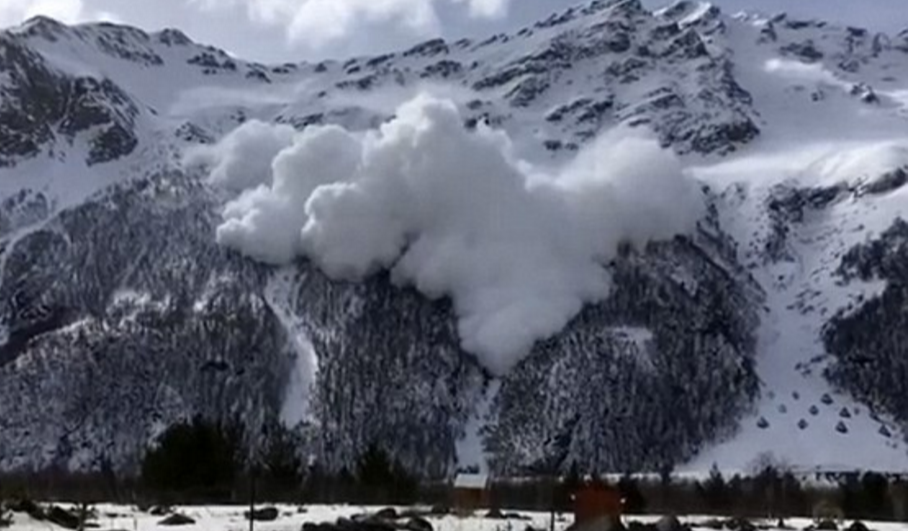 Video: avalancha sepulta estación de esquí en Rusia