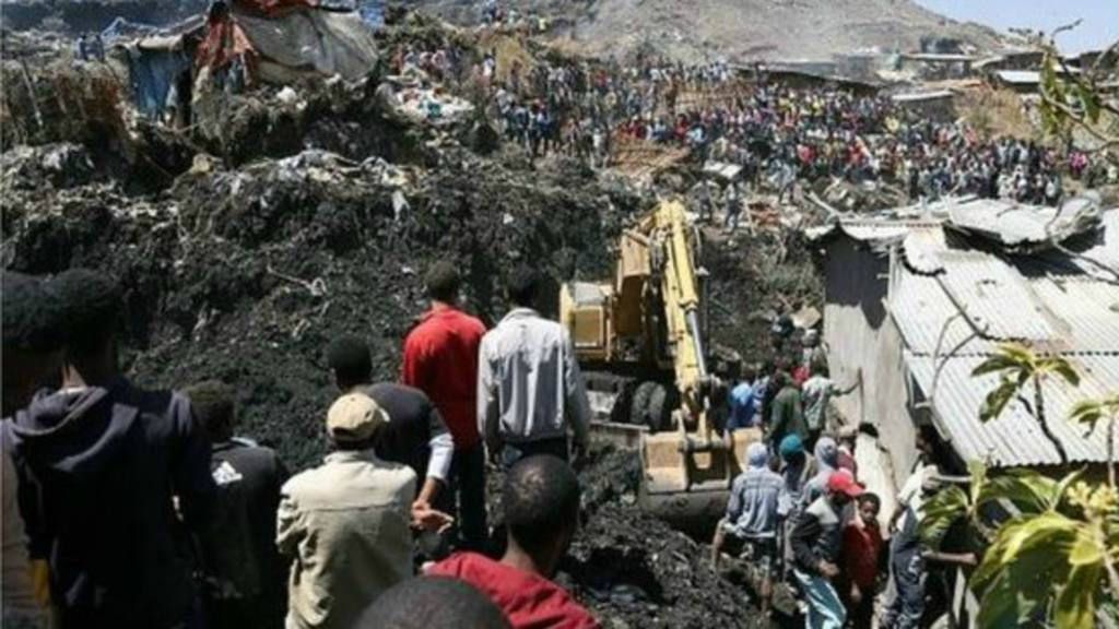 Aumentan a 62 los muertos por colapso en basurero de Etiopía - basurero-de-etiopía
