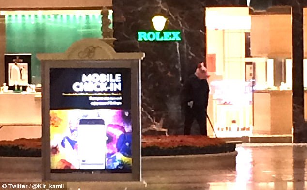 Roban tienda dentro del hotel Bellagio en Las Vegas