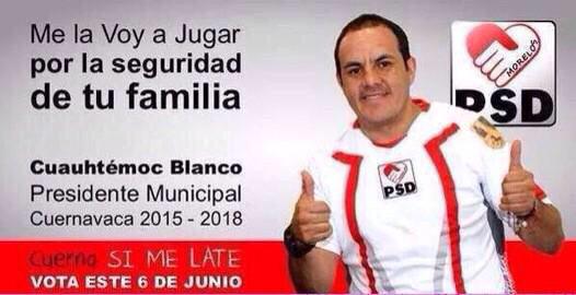 No he pensado ser gobernador: Cuauhtémoc Blanco - blanco1