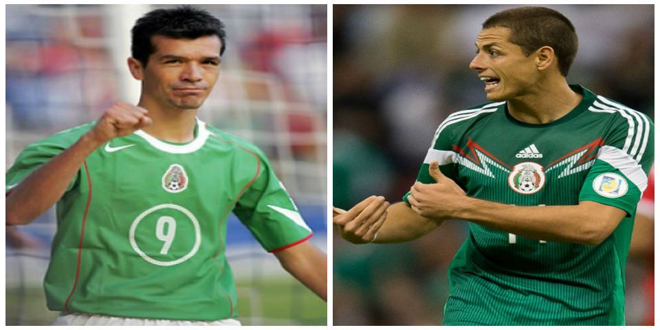 Los goles de Borgetti y Chicharito