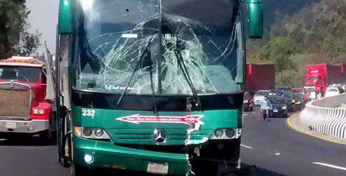 Carambola en la carretera México-Toluca