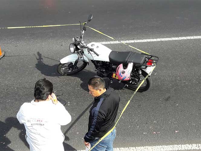 Autobús mata a motociclista en la México-Pachuca - carlos-gonzalez-moto