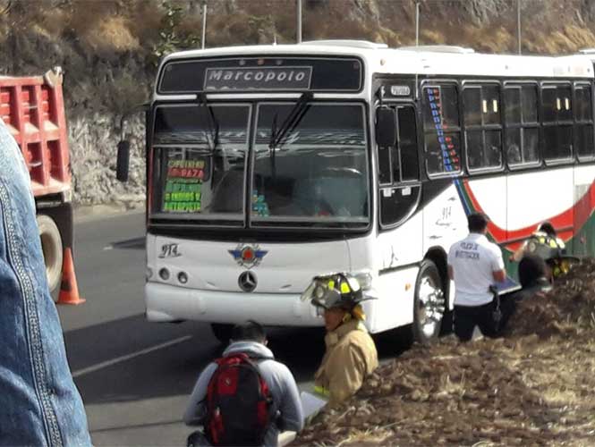Autobús mata a motociclista en la México-Pachuca - carlos-gonzález-camión-2
