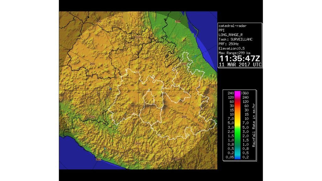 Pronostican lluvia y posible caída de granizo en el Valle de México - clima-11-mar-cdmx-1024x576
