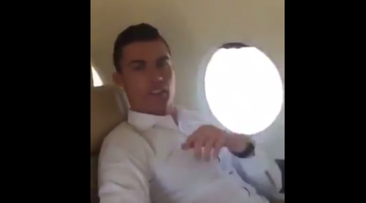 #Video Reacción de Cristiano Ronaldo al escuchar que aeropuerto lleva su nombre