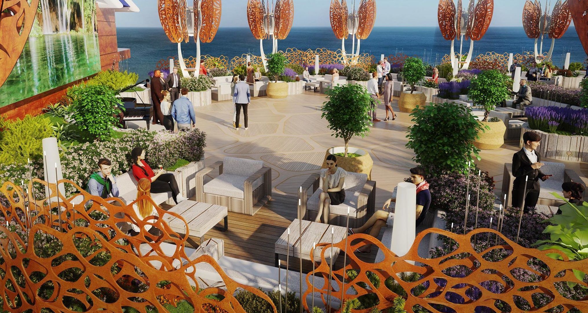 #Fotos Así serán los cruceros del futuro