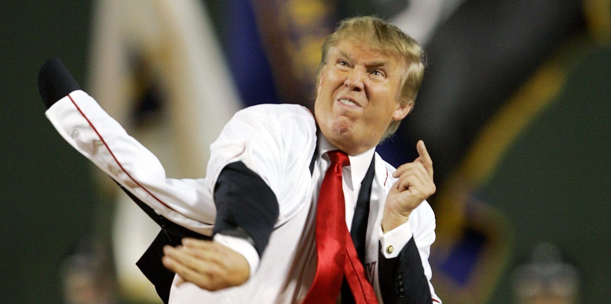 Trump declina hacer el primer lanzamiento de los Nacionales