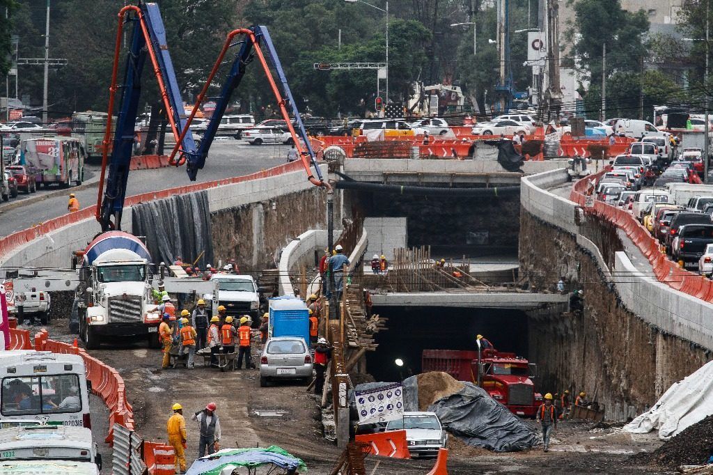 Desnivel Mixcoac-Insurgentes tiene avance del 75 por ciento: Secretaría de Obras y Servicios - desni-1024x682