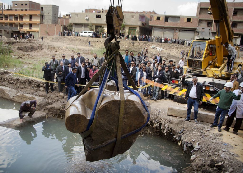Descubren estatua gigante de Ramsés II en El Cairo - egipto-2-1024x730