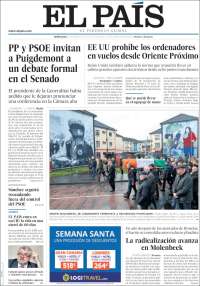 AMLO y el Ejército en las primeras planas de los periódicos - el-pais