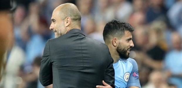 Guardiola molesto por preguntas sobre futuro de Agüero