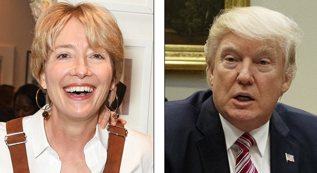 Emma Thompson confiesa que rechazó oferta de Donald Trump
