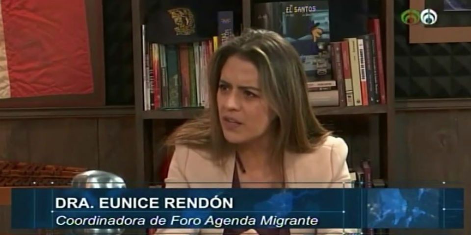 Cuando hay un abogado de por medio, se salvan el 30 por ciento de casos de deportación: Eunice Rendón
