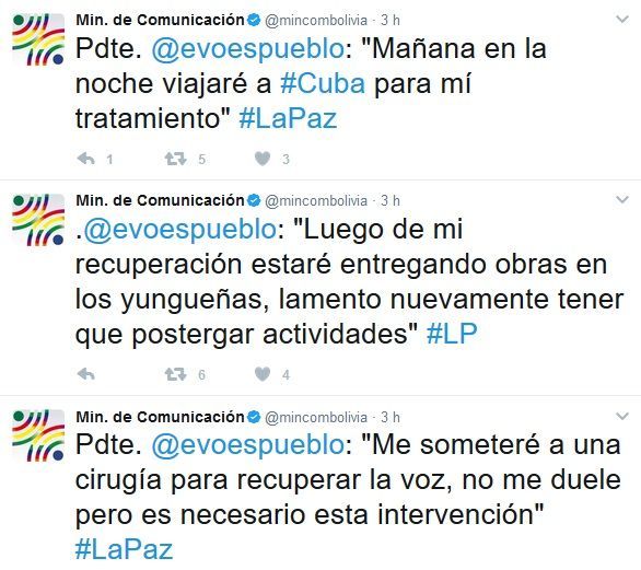 Evo Morales adelantará viaje a Cuba para cirugía de garganta - evo-morales-cuba