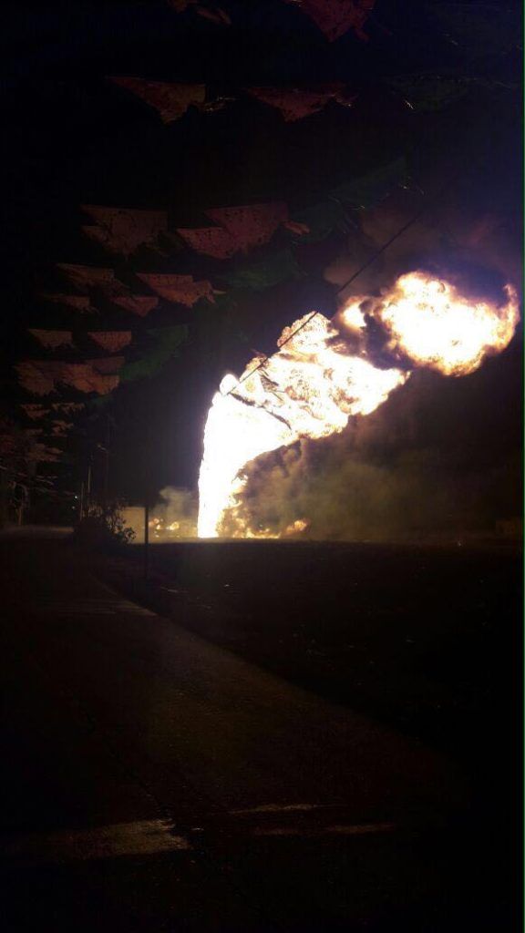 Explosión en toma clandestina en Puebla - explosion-toma-clandestina-1-576x1024