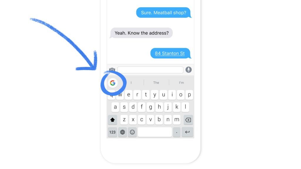 Google lanza actualización de app para iOS - google-iphone-gboard-1024x576