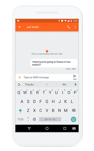 Teclado de Google en Android dará sugerencias de GIFs y emojis - google