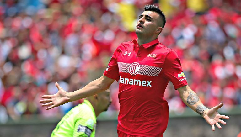 Toluca apelará sanción de Enrique Triverio - imago-45593211