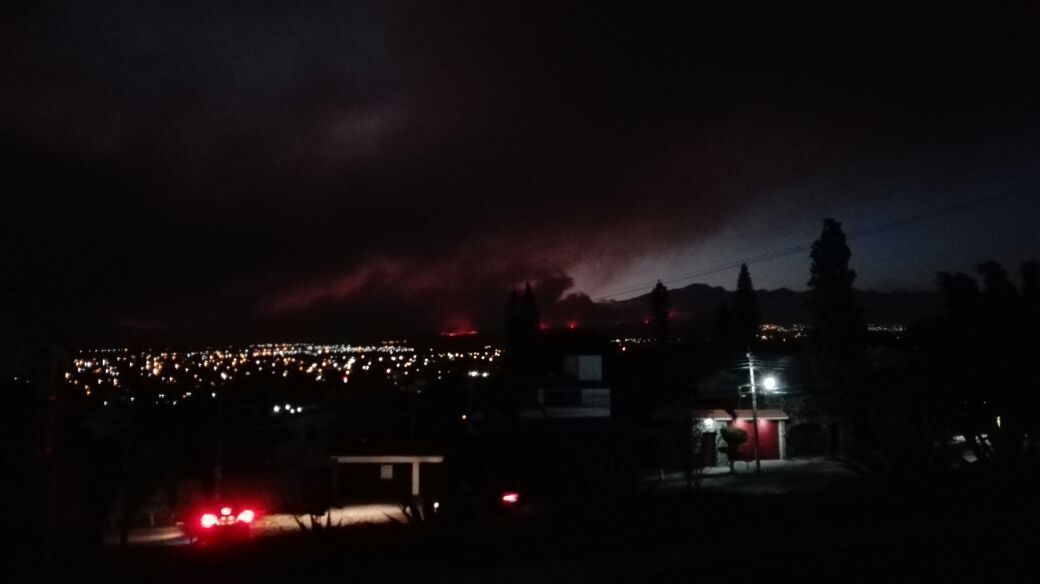 Bomberos de la Ciudad de México ayudan a sofocar incendio en Cuernavaca - incedio-morelos-10