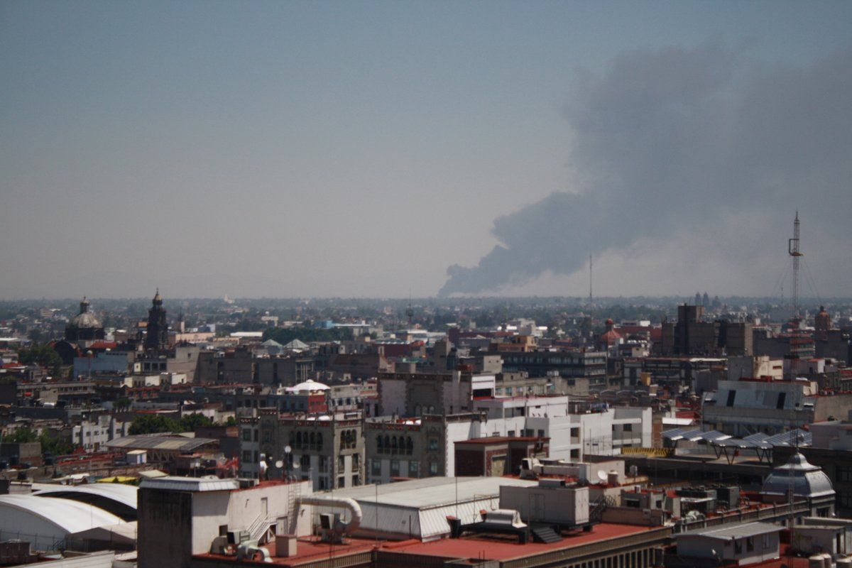Video: incendio en el Circuito Exterior Mexiquense - incendio-5